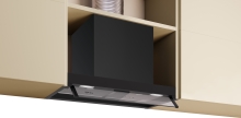 D65XCC2S0 Integrierte Designhaube 60cm Mattschwarz LED-Beleuchtung Drucktasten