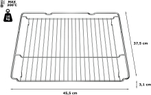 HEZ634000 Back- und Bratrost (Standard)