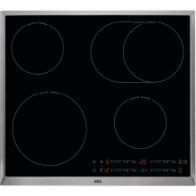 HK654850XB Kochfeld autark 57,6cm Edelstahlrahmen Hob-to-Hood -Funktion