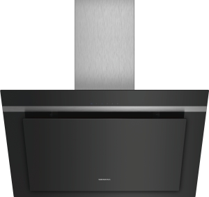LC87KHM60 Wandesse 80cm schwarz mit Glasschirm Intensivstufe 680cm³/h LED EEK:B