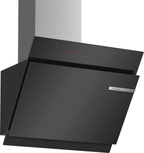 DWK67JQ60  Wandesse, 60 cm Schräg-Essen-Design schwarz 730 cbm/h LED-Modul PerfectAir