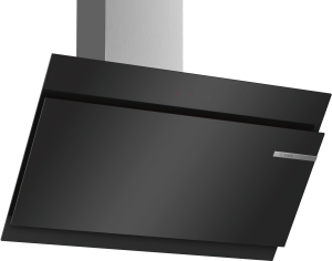 DWK97JM60  Wandesse, 90 cm Schräg-Essen-Design schwarz 730 cbm/h LED-Modul