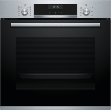 HBA537BS0 Backofen Edelstahl AutoPilot 10 EcoCleanDirekt 3D-Heißluft EEK:A