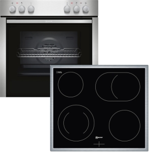 XE1 ( Set: E1DCA0AN0, M13R42N2 ) Herdset Edelstahl