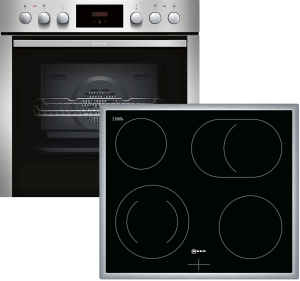 XE3 ( E1CCC0AN0 + M13R42N2 ) Herdset 5 Heizarten LED-Display