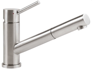 925800LC Como Shower Window Edelstahl massiv Küchenarmatur Schlauchbrause Hochdruck