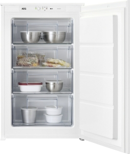 ABB688E1LS Einbaugefrierschrank 88cm integrierbar Schlepptürtechnik elektr. Regelung LowFrost