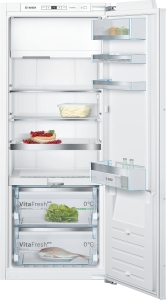 KIF52AFF0 Einbau Kühlschrank mit Gefrierfach u. VitaFresh pro 140 cm Nische LED EEK:F