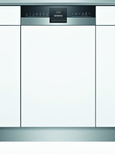 SR53HS64KE Geschirrspüler integrierbar 45 cm Edelstahl HomeConnect HygienPlus