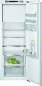 KI72LADE0 Einbau Kühlschrank mit Gefrierfach 158 cm Nische Flachscharnier hyperFreshPlus