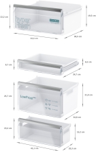 Siemens KI86VVSE0 Einbau Kühl-Gefrier-Kombi 178 cm Nische hyperFresh LED lowFrost Schlepptürtechnik EEK:E