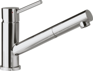 925200LE Como Shower Edelstahl massiv, poliert Küchenarmatur Schlauchbrause Hochdruck