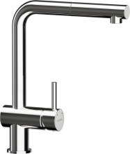 EPOS Chrom ( 540120CHR ) Ausziehbarer Auslauf HD Wasserspar-Perlator Schwenkbereich 180°
