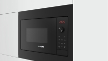 BF523LMB3 Einbau Mikrowelle Schwarz NUR für 50 cm breiten Oberschrank (Hängeschrank!!) geeignet