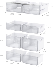 Siemens KF96NAXEA FrenchDoor noFrost HomeConnect LED-Beleuchtung hyperFresh superCooling superFreezing