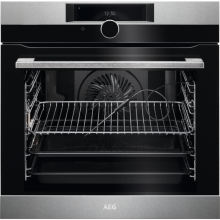 AEG BPK948230M Professional Line Backofen Pyrolyse Temperatursensor TFT-Display FinishAssist