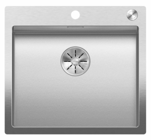 Blanco 523393 BLANCO CLARON 500-IF/A Durinox Edelstahl-Spüle Einb. ab 60cm Unterschr.