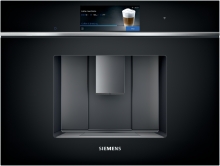 CT718L1B0 Einbau Kaffeevollautomat schwarz TFT-Full-Touchdisplay coffeeWorld aromaSelect Favoriten