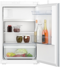 KI2221SE0 Einbau Kühlschrank mit Gefrierfach 88 cm Nische Schleppscharnier FreshSafe EcoAirFlow LED