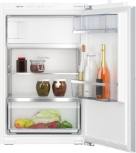 KI2222FE0 Einbau Kühlschrank mit Gefrierfach 88 cm Nische Flachscharnier FreshSafe EcoAirFlow LED