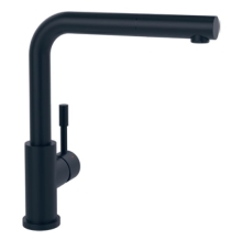 96970106 Steel Shower matt Black