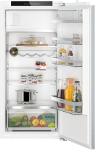 KI42LADD1 Einbau-Kühlschrank mit Gefrierfach, 122.5 x 56 cm, Flachscharnier mit Softeinzug