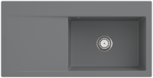 336101SLHL3 Subway Style 60 Stone Keramikspüle Handbetätigung Einbauspüle 60 cm Unterschrank