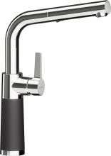 Schock SC-540 Dusk (557120DSK) Messing Dusk Ausziehbarer Auslauf, Hochdruck, Strahl-Brausefunktion