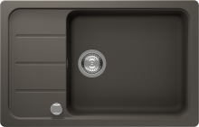 Formhaus D-100LS-U Asphalt (FOMD100LSUGAS) Unterschrank 60 cm Unterbausp&uuml;le CRISTALITE®