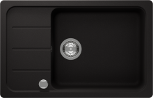 Formhaus D-100LS-U Nero (FOMD100LSUGNE) Unterschrank 60 cm Unterbausp&uuml;le CRISTALITE®