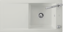 Villeroy & Boch 679002SMHL14 Timeline 60 Steam Keramikspüle Excenterbetätigung Einbauspüle 60 cm Unterschrank