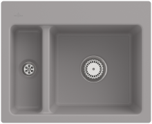 67801FKDHL13 Subway 60 XM flat Fossil Keramikspüle Handbetätigung flächenbündig 60 cm Unterschrank