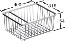 Villeroy & Boch 9K1100K1 Drahtkorb Edelstahl