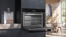 Siemens CE732GXB1 Einbau-Mikrowelle 45cm hoch - schwarz