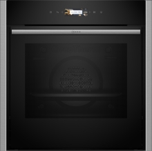 Neff B54CR71N0 Backofen N70 Pyrolyse EasyClean 14Heizarten Slide&Hide 3,7"Display WiFi EEK:A+