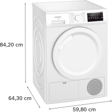 WT43N203 Kondensations-Trockner 8 kg easyClean-Filter autoDry