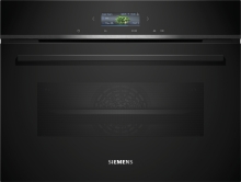 CB774G1B1 Kompaktbackofen 45cm schwarz Pyrolyse HomeConnect cookControl softMove