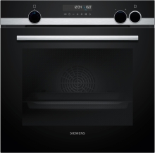 Siemens HR578GFS7F Backofen Dampfunterstützung Edelstahl HomeConnect 11Heizarten cookControl30 LCD-Display