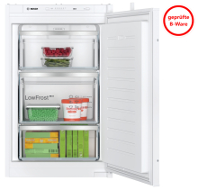 GIV21VSE0 *B-Ware 800665* Einbau Gefrierschrank 88 cm Nische Schleppt&uuml;rtechnik&nbsp;LowFrost&nbsp;36 dB