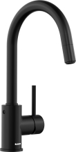 526653 MIDA-S schwarz matt HD-Armatur Zugauslauf