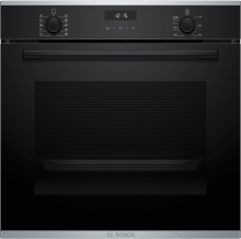 Bosch HBG237BB3 Backofen 60cm Schwarz 7Heizarten AutoPilot10 LCD-Display Versenkknebel