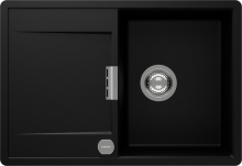 Mono D-100S-FB Puro (MOND100SFBPUR) Unterschrank 45cm flächenbündige Spüle CRISTADUR®