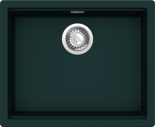 Schock Kiruna N-100L-A Ivy (KIRN100LAIVY) Unterschrank 60cm Einbauspüle aufliegend CRISTADUR®