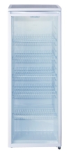 GKS255 Flaschenkühlschrank LED-Beleuchtung 256 Liter Nutzinhalt 5 Drahtablagen