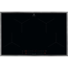 LIT8140M Induktionskochfeld autark 80cm Hob²Hood SliderTouch PowerFunktion Edelstahlrahmen