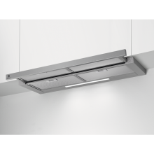 LFP419X Flachschirmhaube 90cm Edelstahl LED-Beleuchtung Drucktasten ExtractionTech