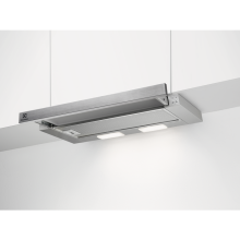 LFP226S Flachschirmhaube 60cm Edelstahl LED-Beleuchtung Drucktasten ExtractionTech