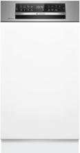 SPI6EMS21E Geschirrspüler integrierbar 45cm Edelstahl HomeConnect DuoPower SmartStart EEK:B