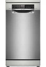 SPS6EMI21E Stand-Geschirrspüler 45cm Edelstahl HomeConnect DuoPower EfficientDry EEK:B