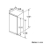 Bosch KIF41ADD0 Einbau Kühlschrank 123 cm Nische 0-Grad-Zone LED